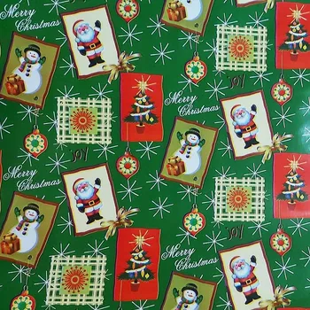 Obraz Vánoční balicí papír 57 cm x 2 m 2m164