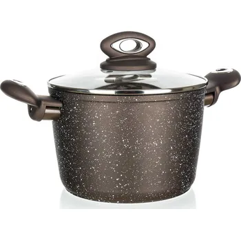Hrnec Tradiční Banquet Hrnec GRANITE BROWN 3,75 l
