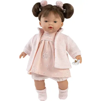 Panenka Llorens 33156 VERA realistická se zvuky a měkkým látkovým tělem 33 cm