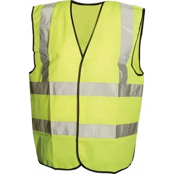Pracovní oblečení Výstražná reflexní vesta třídy 2 XL žlutá