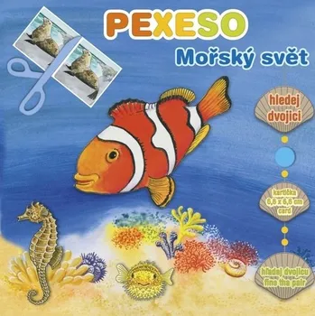 Pexeso Pexeso sešitové s MAXI kartičkami Mořský svět
