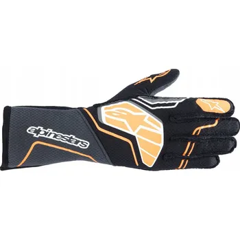 Moto rukavice Rukavice Alpinestars Tech 1-ZX v4 FIA 8856-2018 oranžové vel XXL