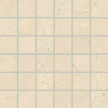 Dlažba Mozaika Rako Levante 5×5 cm (set 30×30 cm) béžová DDM06591