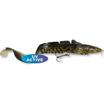 Rybářský háček Gumová Nástraha Savage Gear 3D Burbot 25cm 70gr Gold Burbot UV