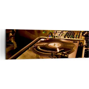 Obraz Velký obraz do obýváku 160x50 hudba moderní fototisk na plátně obrazy