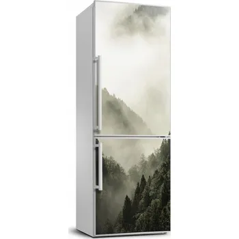 Fototapeta Samolepící tapeta na ledničku Mlha nad lesem 70x190 cm