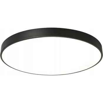 LED stropní Stropní Svítidlo kulatý 35 cm, černé, 18 W, 4000 K, IP44 DPM