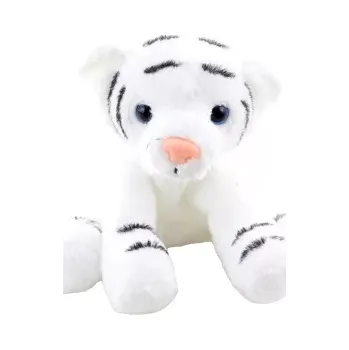 plyšák Tygr bílý 15 cm