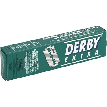 Příslušenství k holicímu strojku Žiletky na holení Derby Extra Green 100 ks