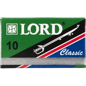 Příslušenství k holicímu strojku Žiletky na holení Lord Classic 10 ks