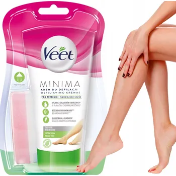 Přípravek na depilaci a epilaci Depilační krém Veet do sprchy 135 ml 150 g