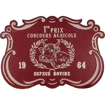 Obraz REKLAMNÍ TABULE Espege Bovine Antic Line