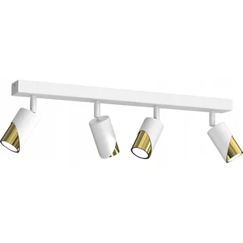Bodové svítidlo Luminex 9652 bodové lištové svítidlo Shift, bílo-zlaté, 4xGU10