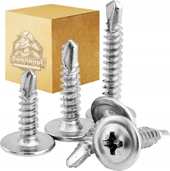 Vrták SAMOVRTNÉ ŠROUBY 4,2X13 DO KOVU PLECHU S PODLOŽKOU 1000 KS PANCHAN