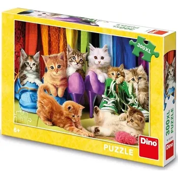 Dětské zboží Dino Barevná koťátka 300 dílků