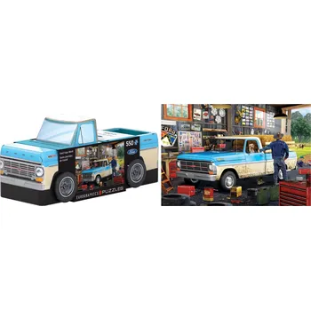 Puzzle EUROGRAPHICS v plechové krabičce Pickup Truck 550 dílků