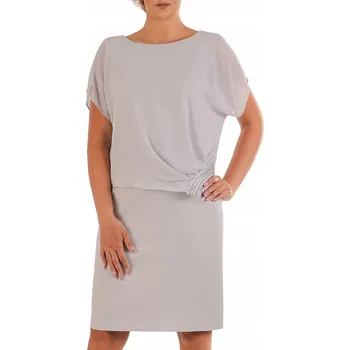 Dámské šaty Elegantní svatební hostina Šaty Sonia pro 50leté ženy, formální šaty na přijímání