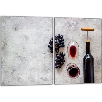 Kuchyňské prkénko Krájecí deska TMK ArtDeko sklo 2 ks