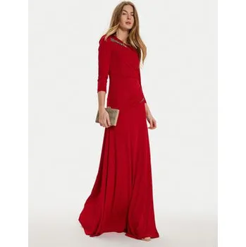 Dámské oblečení Rinascimento Večerní šaty CFC0121168003 Červená Slim Fit S