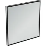 Zrcadlo bez vypínače Ideal Standard Conca 80x80 cm černá matná T3966BH