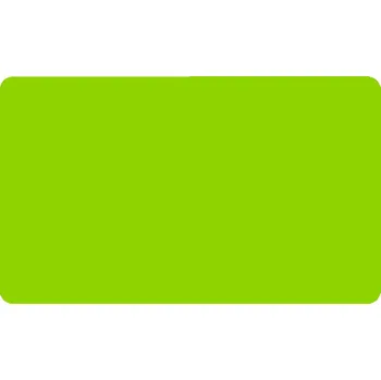 Jednorázové nádobí Termoetikety 50x60 mm, 1000 ks, zelené