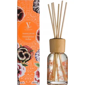 Aroma difuzér Pamplemousse & Pivoine (Grapefruit & Pivoňka) - Vila Hermanos vonný difuzér 100ml, řada Fluor