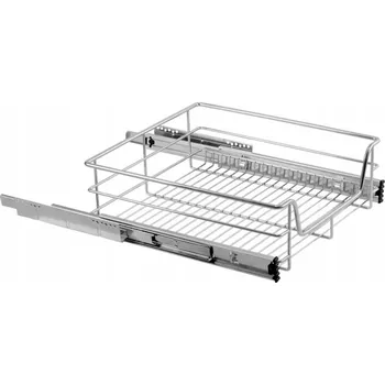 Kuchyňská skříňka Výsuvná kuchyňská Šuplík pro skříňku 600 mm, chromovaná PTJ007E Amix