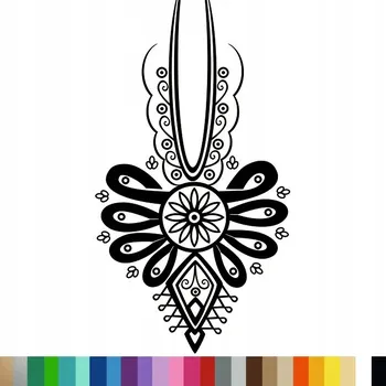 Samolepící dekorace Samolepka na stěnu PARZENICA GÓRALSKA FOLK 51x94