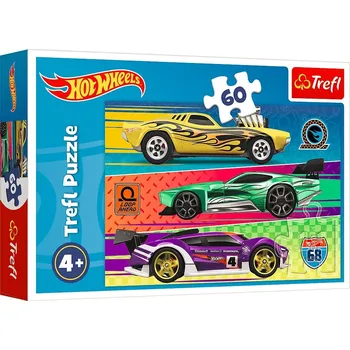 Puzzle Trefl Hot Wheels Racing 60 40-99 dílků