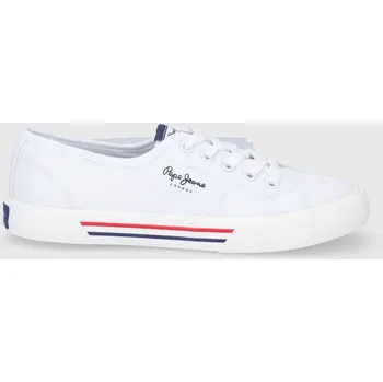 Dámské tenisky Tenisky Pepe Jeans Brady W Basic dámské, bílá barva PLS31287.800 00X, EUR 38