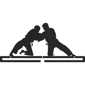 Věšák Šatní ramínko kovový MT3CH černý