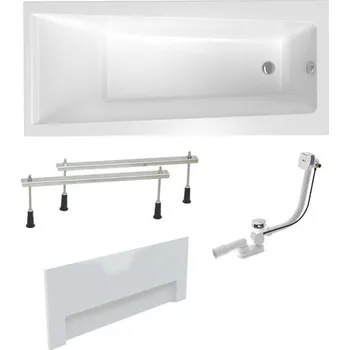 Vana Obdélníková vana Laguna Idea Plus 170x75 cm akrylát levá i pravá SIKOID1700APNPC