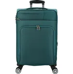 Cestovní látkový kufr tmavě zelený - Jony Shauny M zelená