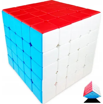 Hlavolam ORIGINÁLNÍ KOSTKA 5x5 SEŘÍZENÁ RYCHLÁ LOGICKÁ KOSTKA 5x5x5 + PODSTAVEC