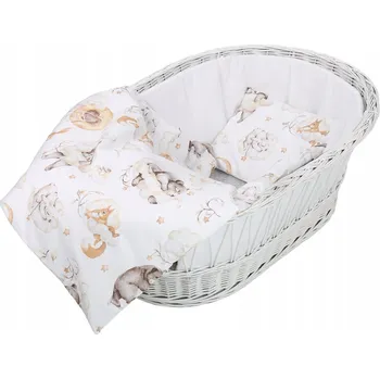 Povlečení POVLEČENÍ DO KOLÉBKY KOČÁRKU 2 DÍLNÉ 80x70cm BABYMAM