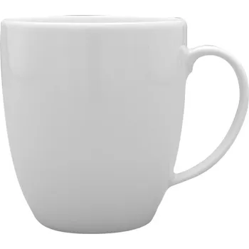 LUBIANA FILIP Porcelánový hrnek na kávu a čaj, bílý, keramický, 380 ml