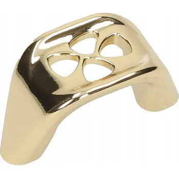 Nábytkové kování Nábytková úchytka GAMET UR42 zlatý lesk 32mm