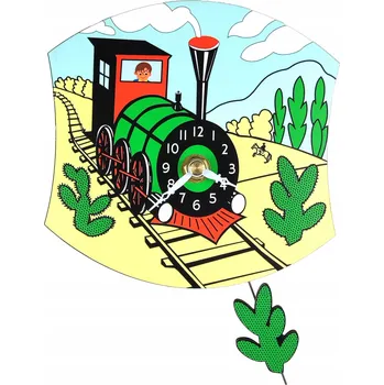 Hodiny Lokomotiva - dětské hodiny