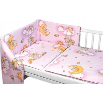 Povlečení Sada povlečení Baby Nellys 90 x 120 cm růžová