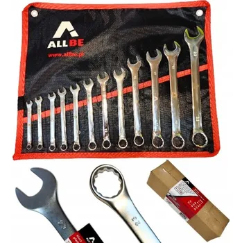 Klíč Očkoplochý klíč Allbe 6-22 mm CRV 12 ks v pouzdro