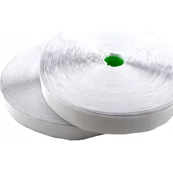 Lepicí páska Suchý zip s lepicí páskou pro moskytiéru BÍLÝ 30mm 1m