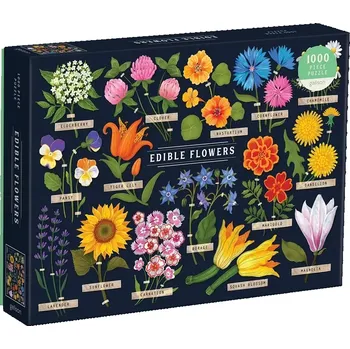 Puzzle galison puzzle jedlé květy 1000 dílků