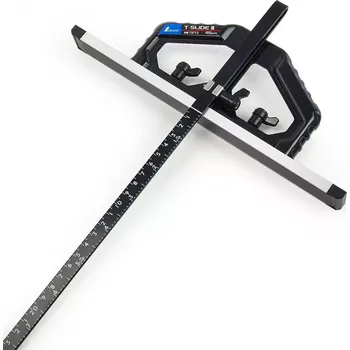 Úhloměr Japonský paralelní doraz SHINWA se stupnicí - 450 mm