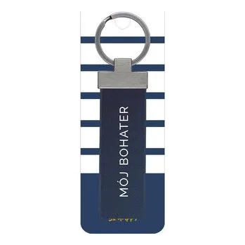 Set školních potřeb Brelok prezentowy z napisem Mój Bohater