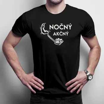 Žertovný předmět Nočný akčný - pánské tričko pro fanoušky seriálu Noční agent