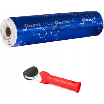 Posilovač řízení Tlumící butylová rohož Smartmat 2,5 mm 200x50 cm modrá