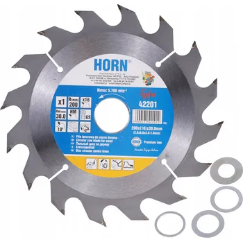Vrták Řezací kotouč na dřevo Horn 42122 22,2 x 125 mm