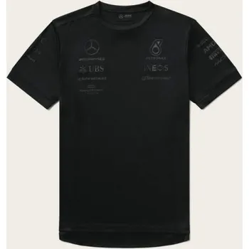 Mercedes AMG Petronas F1 týmové triko AMG STEALTH černé S