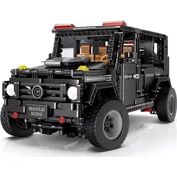 ostatní stavebnice Stavebnice terénního auta 1:10, 1722 dílků – černá