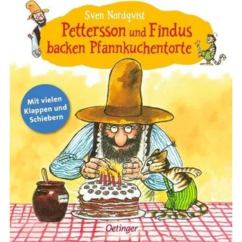 První čtění Pettersson und Findus backen Pfannkuchentorte - Nordqvist, Sven